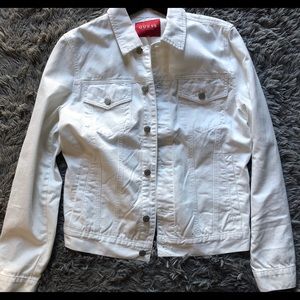 GUESS White Denim Jacket